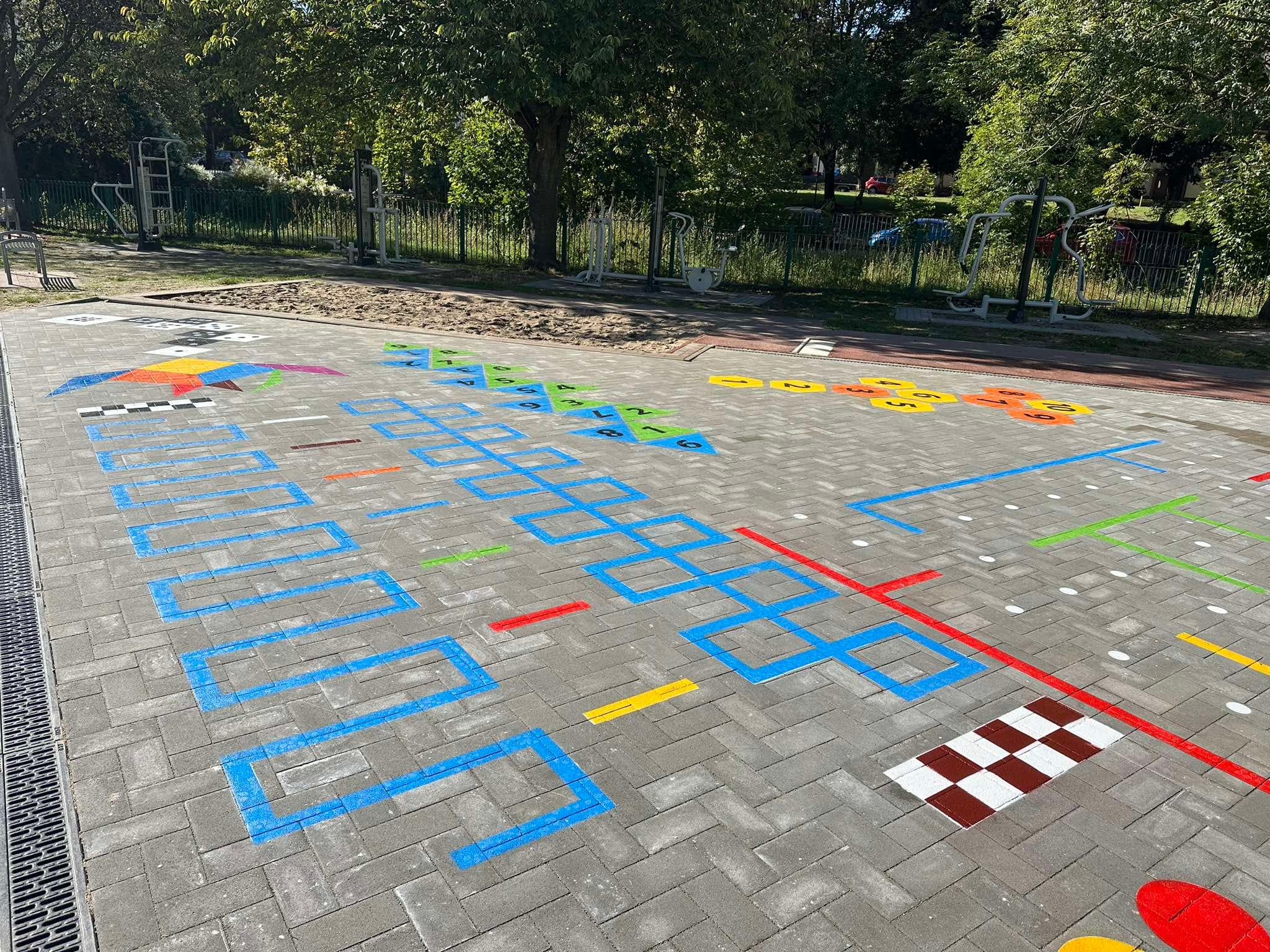 Realizacja StrefyGier.pl — miasteczko rowerowe i gry dla szkoły