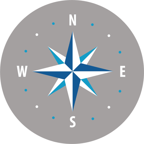 Kompas - róża wiatrów