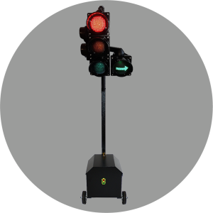 Sygnalizator świetlny 3/2-komorowy + strzałka