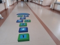 Klasy 3D Niebieskie 90x280 cm - gra korytarzowa2