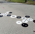 Guziki podwójne - 160x410 cm - gra podwórkowa7