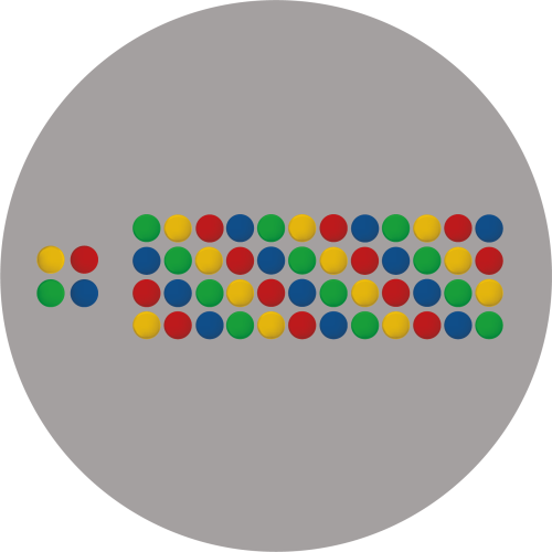 Twister 48+4 wersja 2 -  gra korytarzowa