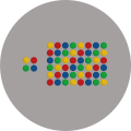 Twister 48+4 wersja 3 -  gra korytarzowa