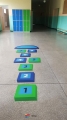 Klasy 3D Niebieskie 90x280 cm - gra korytarzowa3
