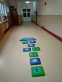 Klasy 3D Niebieskie 90x280 cm - gra korytarzowa5