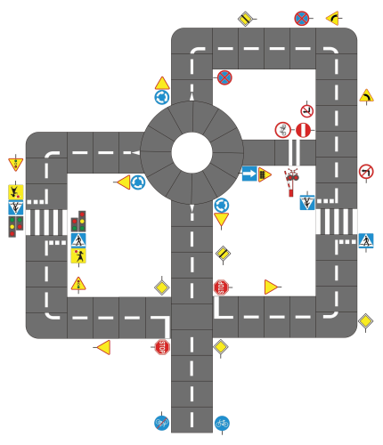 PROJEKT 4 - MIASTECZKO 16x20m