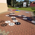 Guziki potrójne - 350x350 cm - gra podwórkowa8