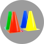 Piony do chińczyka 16 szt. + kostka