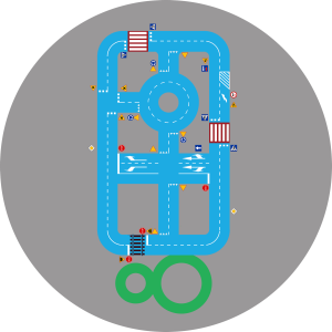 BIG2 z zieloną ósemką