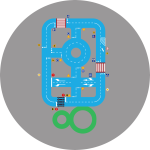 BIG1 z zieloną ósemką