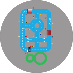 BIG1 z zieloną ósemką